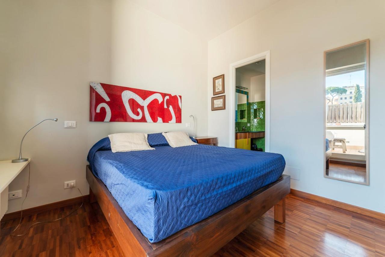 Bright Apt With Views Of San Pietro Rome Exterior photo