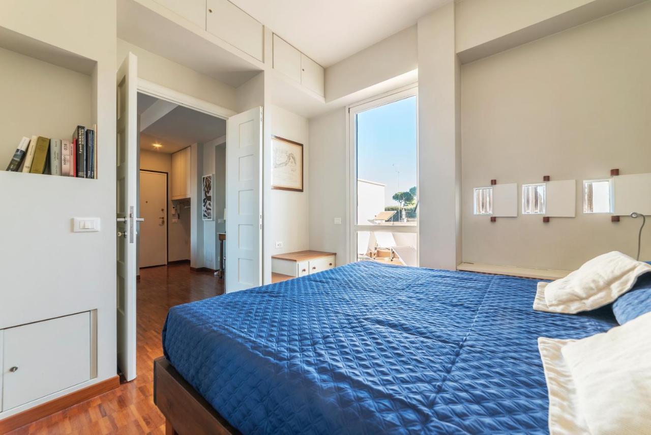 Bright Apt With Views Of San Pietro Rome Exterior photo